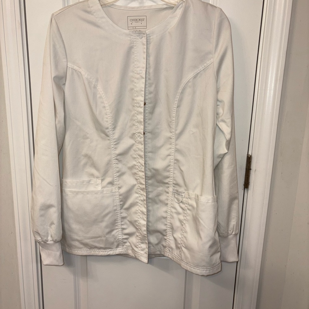 Cherokee Women's White lab coat
